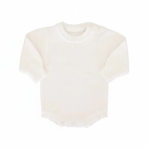 NWT Caden Lane Knit Sweater Bubble Romper Snow